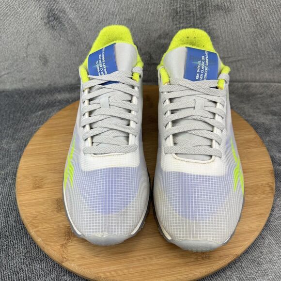 Reebok Classic Leather Shoes Mens Size 10.5 Gray Neon Concept Sample 005 EH1036 - Picture 3 of 11